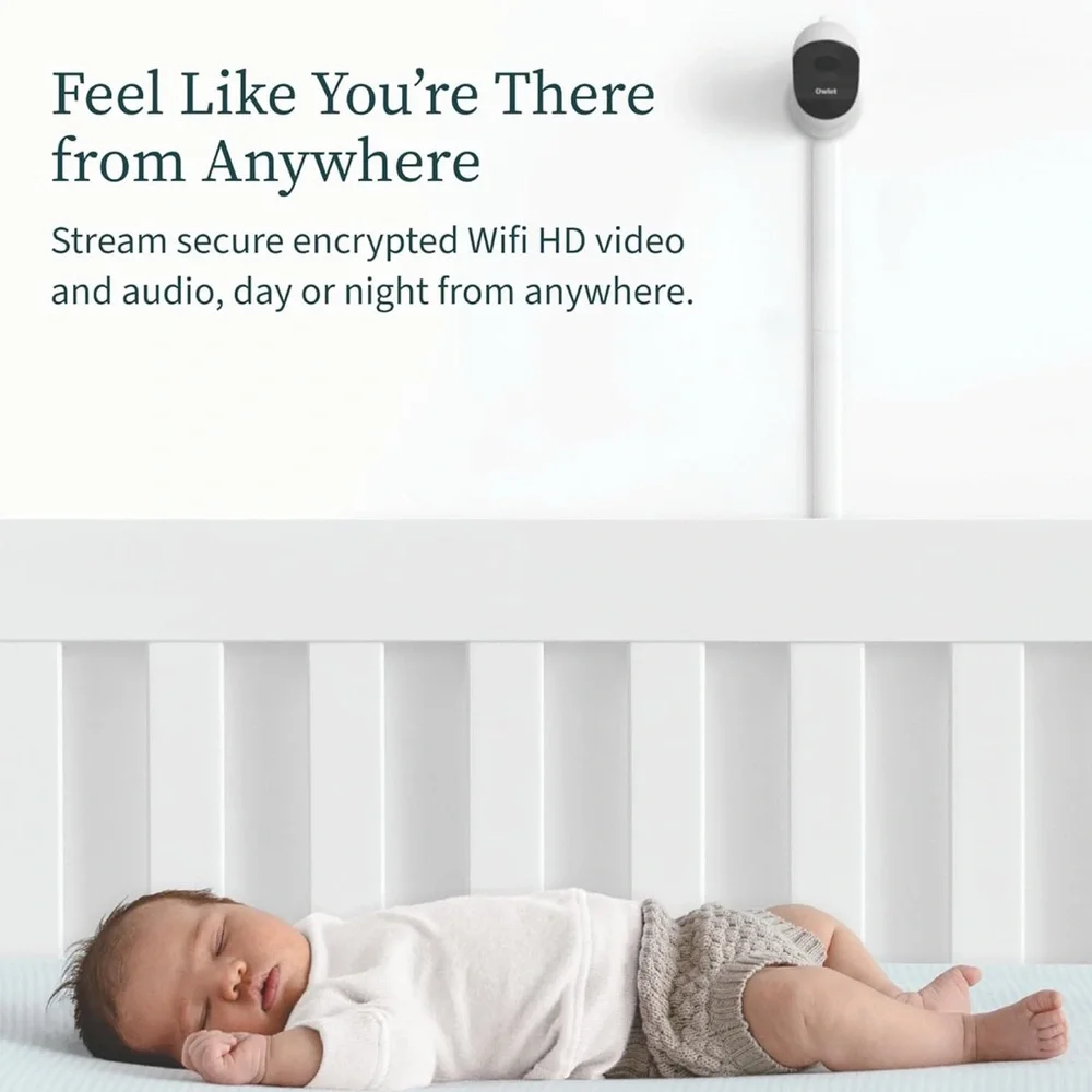 New! Owlet Cam Smart Video Baby Monitor with Video Camera and Audio
